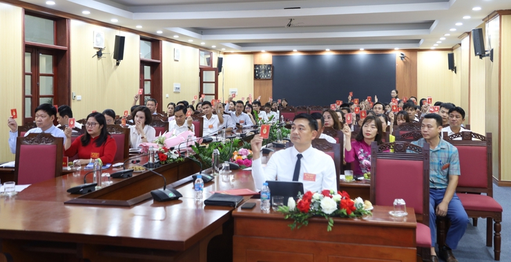 Tổ chức thành công Đại hội Đảng bộ UBND xã Quang Minh lần thứ nhất, nhiệm kỳ 2025- 2030- Ảnh 4.