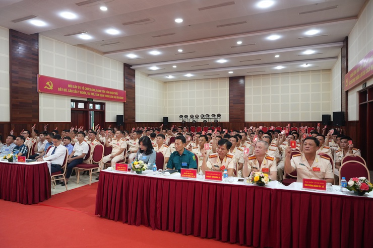 Đại hội Đảng bộ Công an xã Phù Đổng lần thứ I, nhiệm kỳ 2025-2030- Ảnh 5.