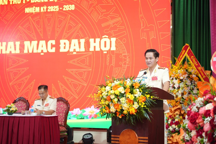 Đại hội Đảng bộ Công an xã Phù Đổng lần thứ I, nhiệm kỳ 2025-2030- Ảnh 2.