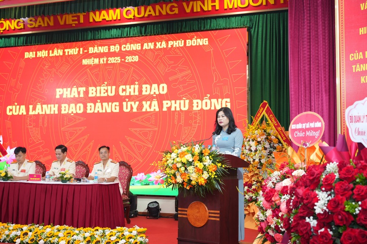 Đại hội Đảng bộ Công an xã Phù Đổng lần thứ I, nhiệm kỳ 2025-2030- Ảnh 3.