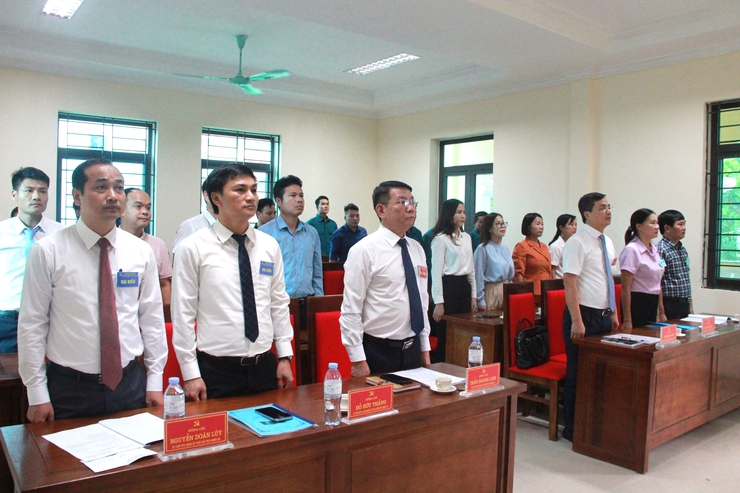 Đại hội Chi bộ Quân sự xã Thạch Thất nhiệm kỳ 2025 - 2030 thành công tốt đẹp- Ảnh 2.