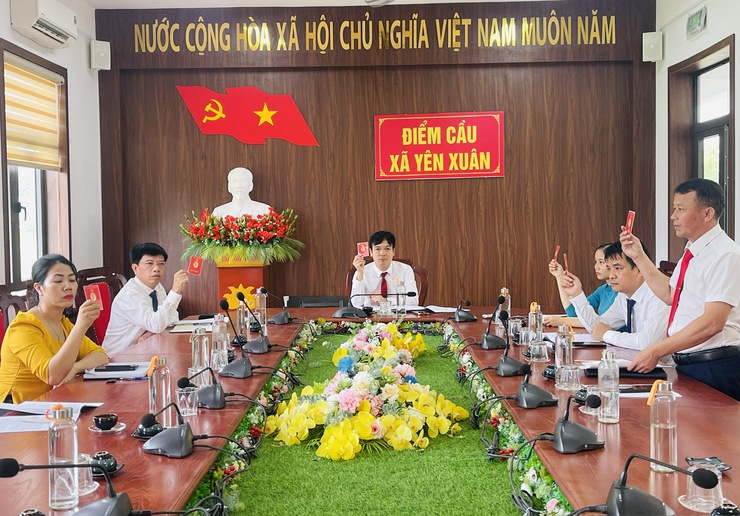 🎉 ĐẠI HỘI CHI BỘ CÁC CƠ QUAN ĐẢNG ỦY XÃ YÊN XUÂN 🎉- Ảnh 7.