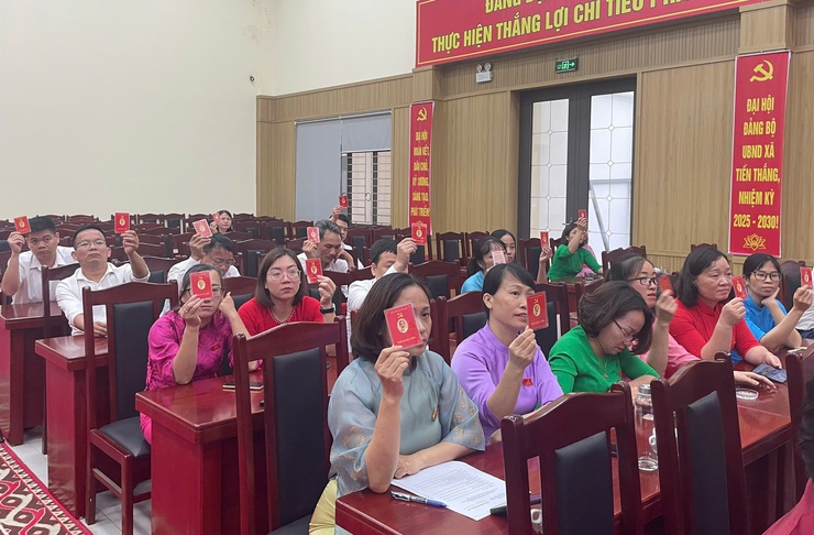 Xã Tiến Thắng tổ chức Đại hội Đảng bộ UBND xã lần thứ I nhiệm kỳ 2025 - 2030- Ảnh 4.