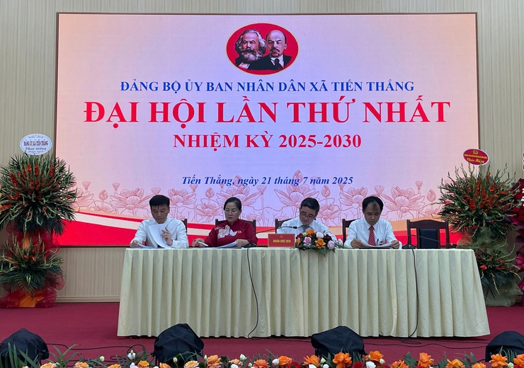 Xã Tiến Thắng tổ chức Đại hội Đảng bộ UBND xã lần thứ I nhiệm kỳ 2025 - 2030- Ảnh 3.