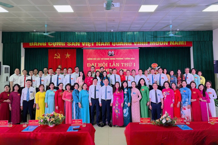 Đại hội Đảng bộ các cơ quan UBND phường Tương Mai,
lần thứ I, nhiệm kỳ 2025- 2030 thành công tốt đẹp- Ảnh 2.