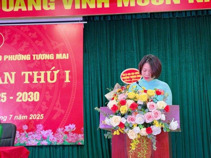 Đại hội Đảng bộ các cơ quan UBND phường Tương Mai,
lần thứ I, nhiệm kỳ 2025- 2030 thành công tốt đẹp- Ảnh 15.