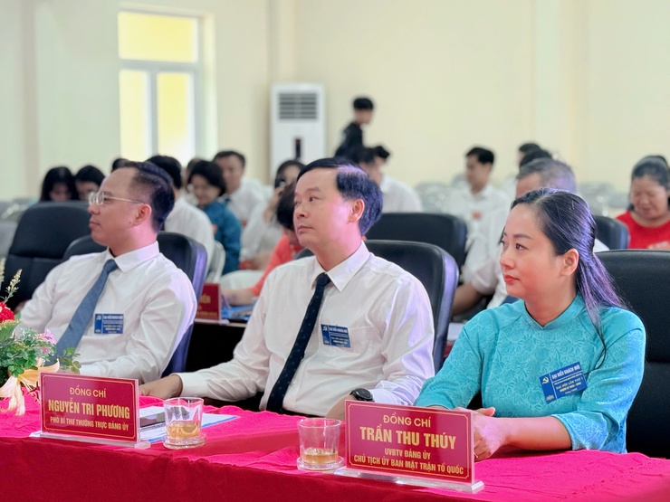 Đại hội Đảng bộ các cơ quan UBND phường Tương Mai,
lần thứ I, nhiệm kỳ 2025- 2030 thành công tốt đẹp- Ảnh 8.
