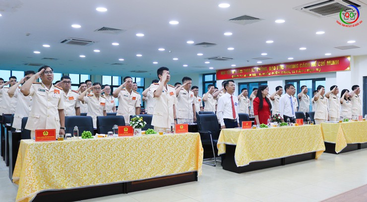 Công an xã Quốc Oai tổ chức thành công Đại hội Đảng bộ lần thứ I, nhiệm kỳ 2025 – 2030- Ảnh 1.