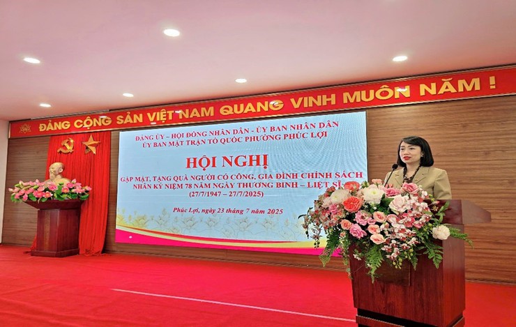 Phường Phúc Lợi: Nhiều hoạt động tri ân nhân ngày Thương binh – Liệt sĩ- Ảnh 3.