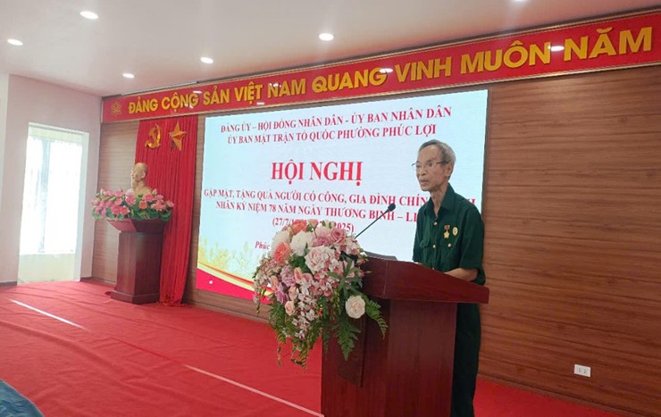 Phường Phúc Lợi: Nhiều hoạt động tri ân nhân ngày Thương binh – Liệt sĩ- Ảnh 4.