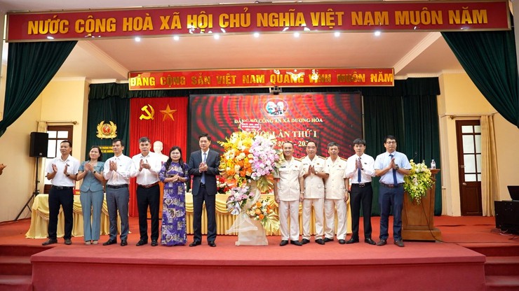 Đại hội Đảng bộ lần thứ nhất Công an xã Dương Hoà, nhiệm kỳ 2025 – 2030- Ảnh 3.