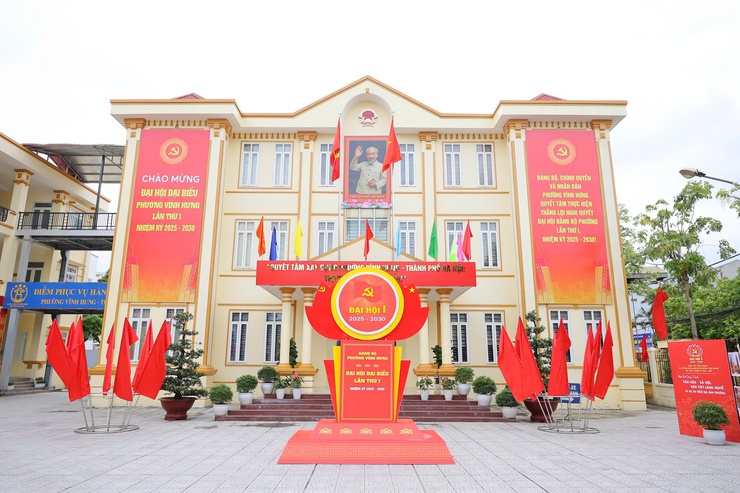 PHIÊN THỨ NHẤT ĐẠI HỘI ĐẠI BIỂU ĐẢNG BỘ PHƯỜNG VĨNH HƯNG LẦN THỨ I, NHIỆM KỲ 2025-2030- Ảnh 5.