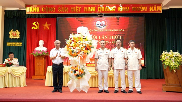 Đại hội Đảng bộ lần thứ nhất Công an xã Dương Hoà, nhiệm kỳ 2025 – 2030- Ảnh 4.