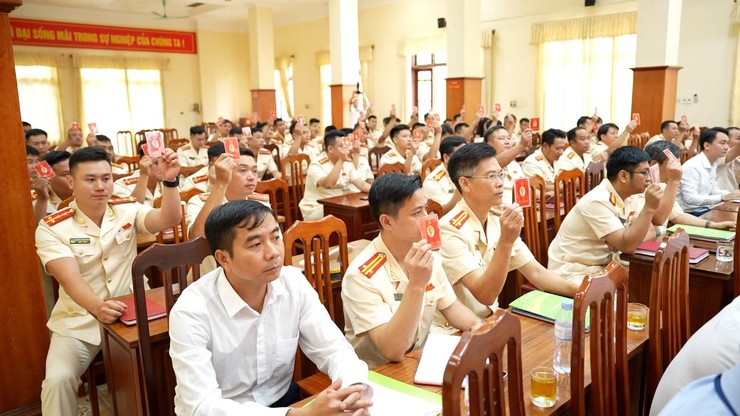 Đại hội Đảng bộ lần thứ nhất Công an xã Dương Hoà, nhiệm kỳ 2025 – 2030- Ảnh 5.