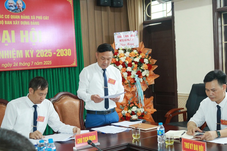 Đại hội Chi bộ Ban Xây dựng Đảng: Tập trung xây dựng tổ chức Đảng vững mạnh, nhiệm kỳ 2025–2030- Ảnh 7.