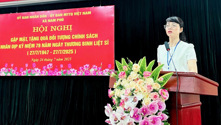 Xã Nam Phù tri ân sự hy sinh, cống hiến của các thương binh và gia đình chính sách- Ảnh 3.