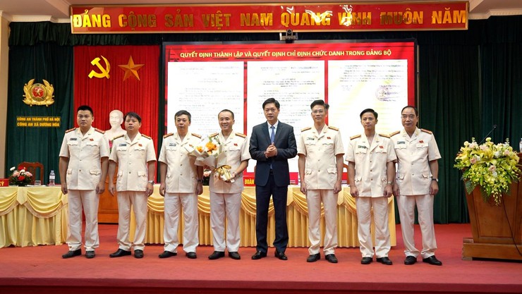 Đại hội Đảng bộ lần thứ nhất Công an xã Dương Hoà, nhiệm kỳ 2025 – 2030- Ảnh 8.