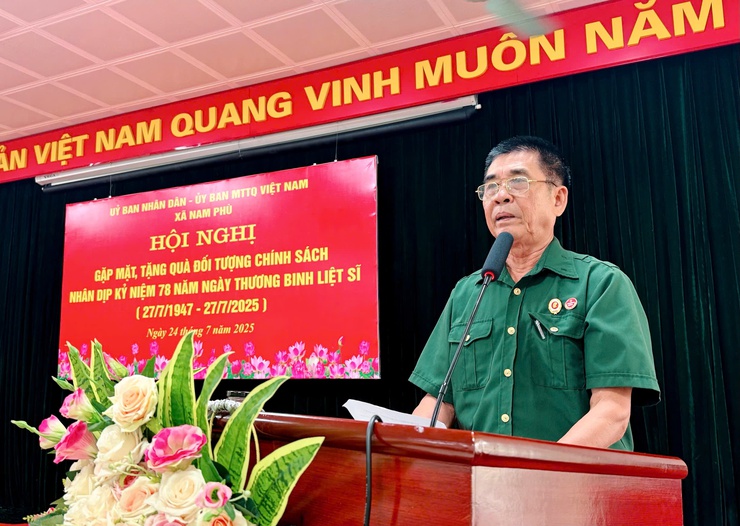 Xã Nam Phù tri ân sự hy sinh, cống hiến của các thương binh và gia đình chính sách- Ảnh 10.