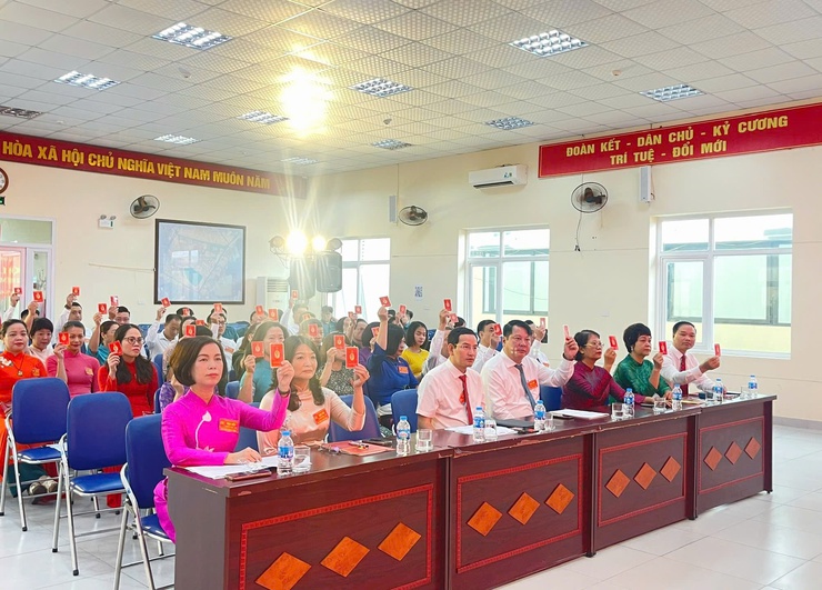 Đại hội Đảng bộ các cơ quan Đảng phường Giảng Võ lần thứ nhất nhiệm kỳ 2025-2030 thành công tốt đẹp- Ảnh 1.