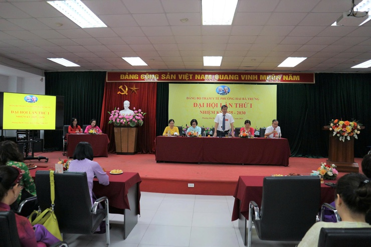 Đại hội Đảng bộ Trạm Y tế phường Hai Bà Trưng lần thứ I, nhiệm kỳ 2025 - 2030

- Ảnh 1.