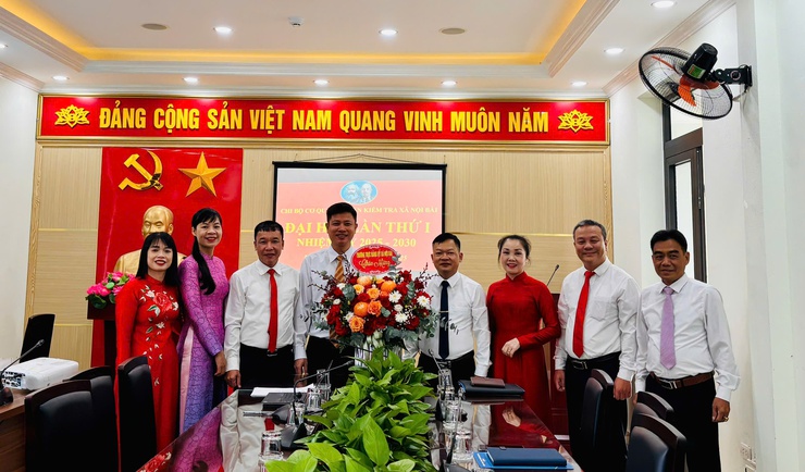 5/5 CHI BỘ TRỰC THUỘC ĐẢNG BỘ CÁC CƠ QUAN ĐẢNG XÃ NỘI BÀI TỔ CHỨC THÀNH CÔNG ĐẠI HỘI LẦN THỨ I, NHIỆM KỲ 2025-2030- Ảnh 7.
