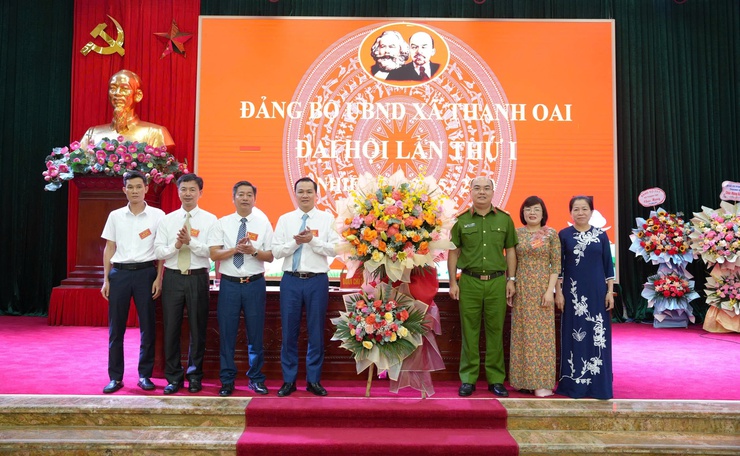 Đại hội Đảng bộ UBND xã Thanh Oai lần thứ I, nhiệm kỳ 2025–2030: Đoàn kết – Đổi mới – Phát triển- Ảnh 2.