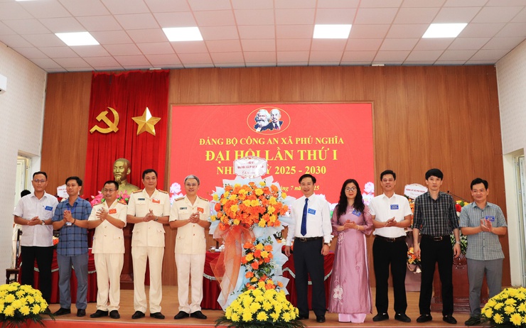 Đại hội Đảng bộ Công an xã Phú Nghĩa lần thứ nhất, nhiệm kỳ 2025 – 2030: Đánh dấu bước phát triển mới trong xây dựng lực lượng Công an xã trong giai đoạn hiện nay- Ảnh 5.