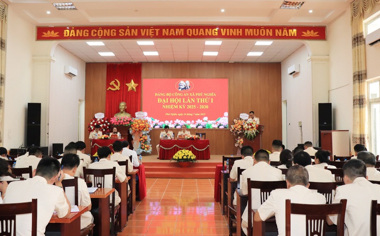 Đại hội Đảng bộ Công an xã Phú Nghĩa lần thứ nhất, nhiệm kỳ 2025 – 2030: Đánh dấu bước phát triển mới trong xây dựng lực lượng Công an xã trong giai đoạn hiện nay- Ảnh 1.