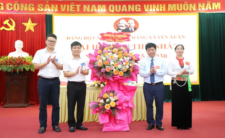 ĐẠI HỘI LẦN THỨ NHẤT ĐẢNG BỘ CÁC CƠ QUAN ĐẢNG XÃ YÊN XUÂN Nhiệm kỳ 2025–2030- Ảnh 5.