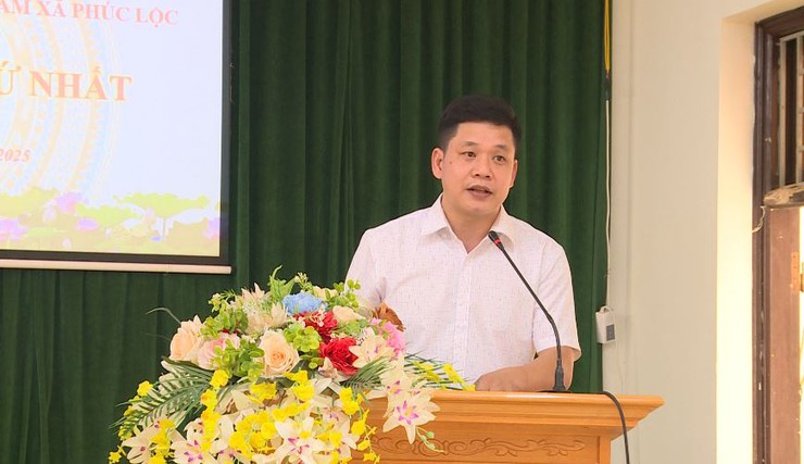 Hội nghị lần thứ nhất Ủy ban MTTQ Việt Nam xã Phúc Lộc, nhiệm kỳ 2024 - 2029- Ảnh 5.