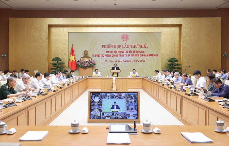 UBND phường Tây Mỗ tham dự phiên họp thứ nhất Ban Chỉ đạo Phòng thủ dân sự quốc gia về công tác phòng, chống thiên tai và tìm kiếm cứu nạn năm 2025- Ảnh 2.