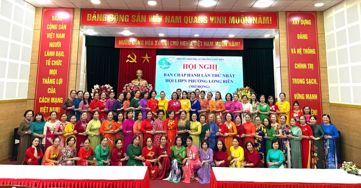 Hội nghị lần thứ nhất Ban Chấp hành Hội Liên hiệp Phụ nữ phường Long Biên (mở rộng)- Ảnh 2.
