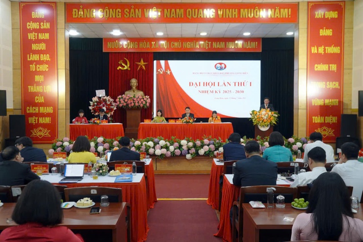 Đảng bộ UBND phường Long Biên tổ chức thành công Đại hội lần thứ Nhất, nhiệm kỳ 2025 – 2030- Ảnh 1.