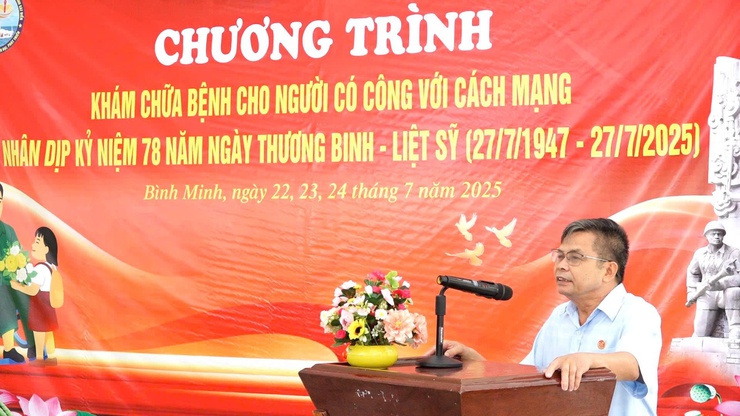 Xã Bình Minh tổ chức khám, tư vấn sức khỏe, cấp thuốc miễn phí cho người có công với cách mạng- Ảnh 8.