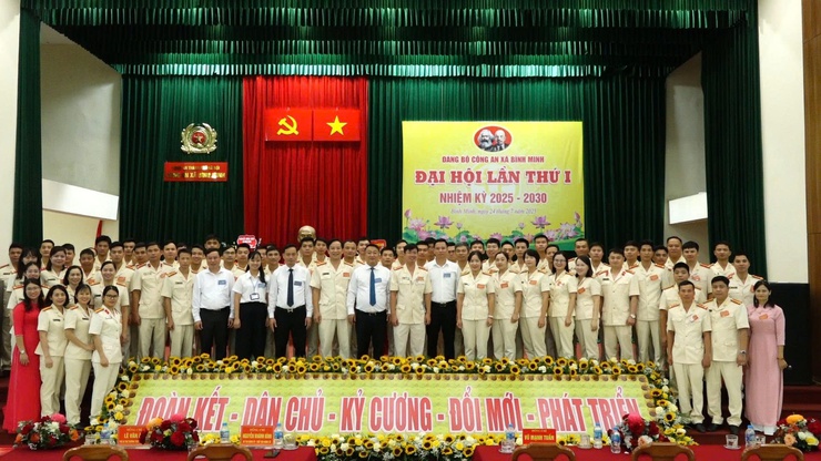 CÔNG AN XÃ BÌNH MINH TỔ CHỨC THÀNH CÔNG ĐẠI HỘI ĐẢNG BỘ LẦN THỨ I, NHIỆM KỲ 2025 – 2030- Ảnh 6.
