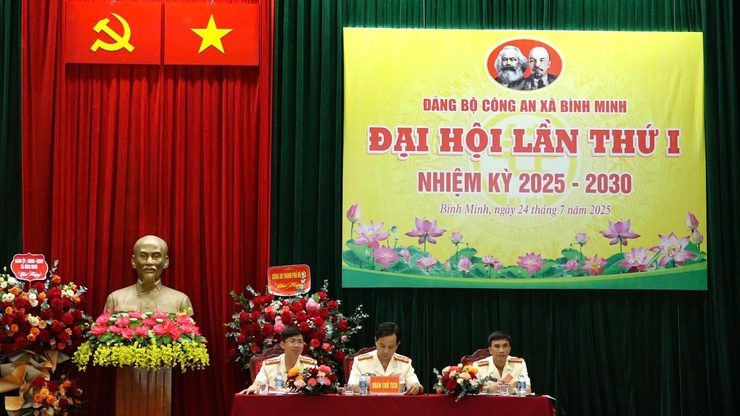 CÔNG AN XÃ BÌNH MINH TỔ CHỨC THÀNH CÔNG ĐẠI HỘI ĐẢNG BỘ LẦN THỨ I, NHIỆM KỲ 2025 – 2030- Ảnh 5.