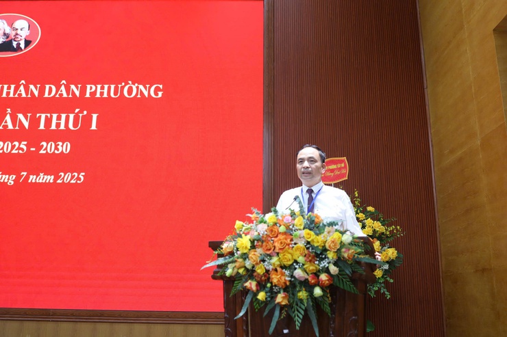 Đại hội UBND phường Tây Hồ lần thứ I, nhiệm kỳ 2025 – 2030 thành công tốt đẹp: Khởi đầu cho sự đổi mới và phát triển- Ảnh 4.