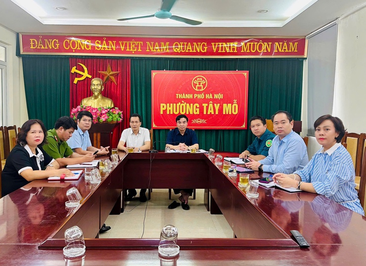 UBND phường Tây Mỗ tham dự phiên họp thứ nhất Ban Chỉ đạo Phòng thủ dân sự quốc gia về công tác phòng, chống thiên tai và tìm kiếm cứu nạn năm 2025- Ảnh 1.