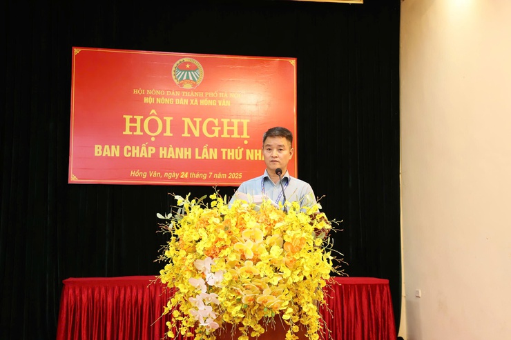 LỄ CÔNG BỐ QUYẾT ĐỊNH THÀNH LẬP HỘI NÔNG DÂN XÃ HỒNG VÂN; HỘI NGHỊ BAN CHẤP HÀNH HND XÃ LẦN THỨ NHẤT NHIỆM KỲ 2023-2028
- Ảnh 2.