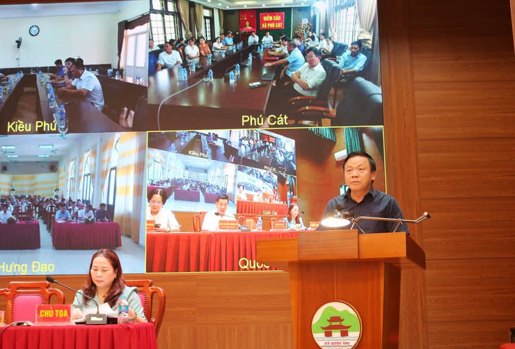 Cử tri 4 xã Quốc Oai, Kiều Phú, Phú Cát và Hưng Đạo đánh giá cao kỳ họp thứ hai mươi lăm HĐND thành phố Hà Nội- Ảnh 5.
