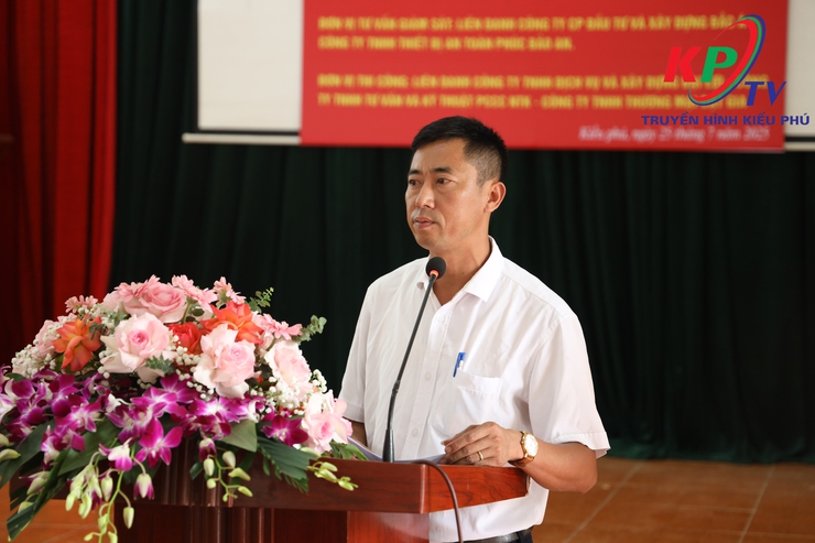 Ban quản lý dự án đầu tư- Hạ tầng xã Kiều Phú tổ chức khởi công công trình: xây dựng Trường mầm non Ngọc Liệp ( Điểm Trường thôn Liệp Mai)- Ảnh 11.