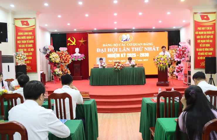 Đảng bộ các cơ quan Đảng và Đảng bộ Ủy ban nhân dân xã Đại Xuyên Đại hội lần thứ nhất, nhiệm kỳ 2025-2030- Ảnh 2.