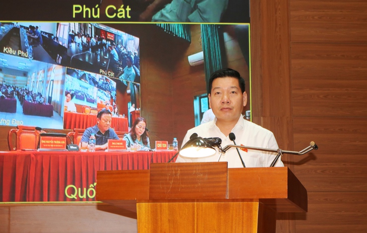 Cử tri 4 xã Quốc Oai, Kiều Phú, Phú Cát và Hưng Đạo đánh giá cao kỳ họp thứ hai mươi lăm HĐND thành phố Hà Nội- Ảnh 9.