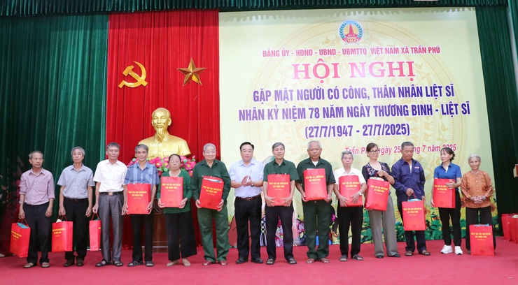 Trần Phú: tổ chức hội nghị gặp mặt, tri ân gia đình chính sách, người có công với cách mạng- Ảnh 8.