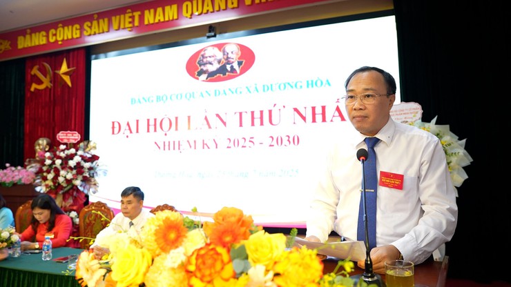 Đại hội Đảng bộ cơ quan Đảng xã Dương Hoà tổ chức Đại hội lần thứ I, nhiệm kỳ 2025 – 2030- Ảnh 7.