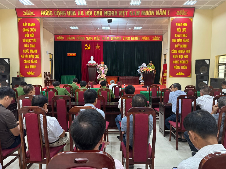 DÂN HÒA TỔ CHỨC HỘI NGHỊ TRIỂN KHAI CÔNG TÁC PHÒNG CHÁY, CHỮA CHÁY VÀ CỨU NẠN, CỨU HỘ- Ảnh 6.