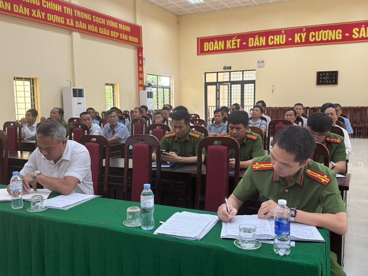 DÂN HÒA TỔ CHỨC HỘI NGHỊ TRIỂN KHAI CÔNG TÁC PHÒNG CHÁY, CHỮA CHÁY VÀ CỨU NẠN, CỨU HỘ- Ảnh 1.