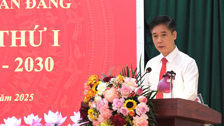 ĐẠI HỘI ĐẢNG BỘ CÁC CƠ QUAN ĐẢNG XÃ DÂN HÒA NHIỆM KỲ 2025–2030 THÀNH CÔNG TỐT ĐẸP- Ảnh 5.