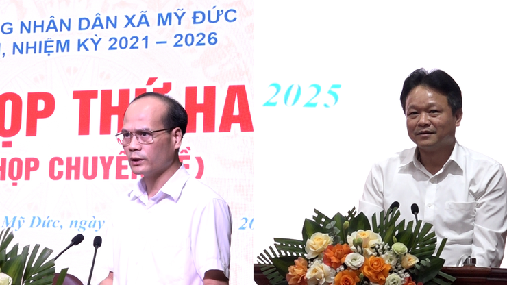 HĐND xã Mỹ Đức khai mạc kỳ họp thứ 2 (kỳ họp chuyên đề) thảo luận và quyết nghị một số nội dung quan trọng- Ảnh 3.