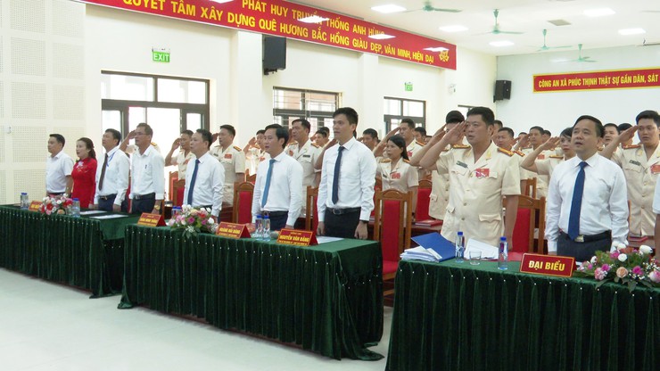 Đại hội Đảng bộ Công an xã Phúc Thịnh lần thứ I, nhiệm kỳ 2025-2030- Ảnh 1.